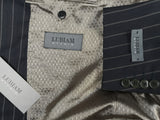 Luigi Bianchi Lubiam Suit 44R Bold Rope Striped 3-button 120's Wool