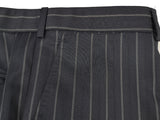 Luigi Bianchi Lubiam Suit 44R Bold Rope Striped 3-button 120's Wool
