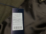 Luigi Bianchi Lubiam Suit 44L Brown Nailhead 3-button Wool VBC