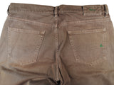 LBM 1911 Jeans 36 Light Brown Denim Straight fit Cotton