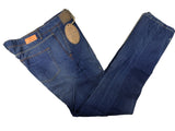 LBM 1911 Jeans 36 Distressed Denim Blue Straight fit Cotton