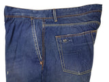 LBM 1911 Jeans 36 Distressed Denim Blue Straight fit Cotton