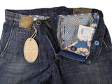 LBM 1911 Jeans 34 Distressed Denim Blue Straight fit Cotton/Lycra