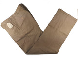 LBM 1911 Trousers 36 Beige Flat front Full Leg Brushed Cotton