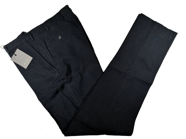 LBM 1911 Brando Trousers 31/32 Midnight Flat front Tapered Leg Cotton Twill