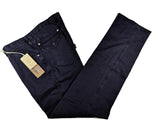 LBM 1911 Trousers 34 Navy blue Flat front Straight fit Cotton