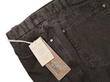 LBM 1911 Jeans 36/37 Washed Brown Full leg Cotton Canvas