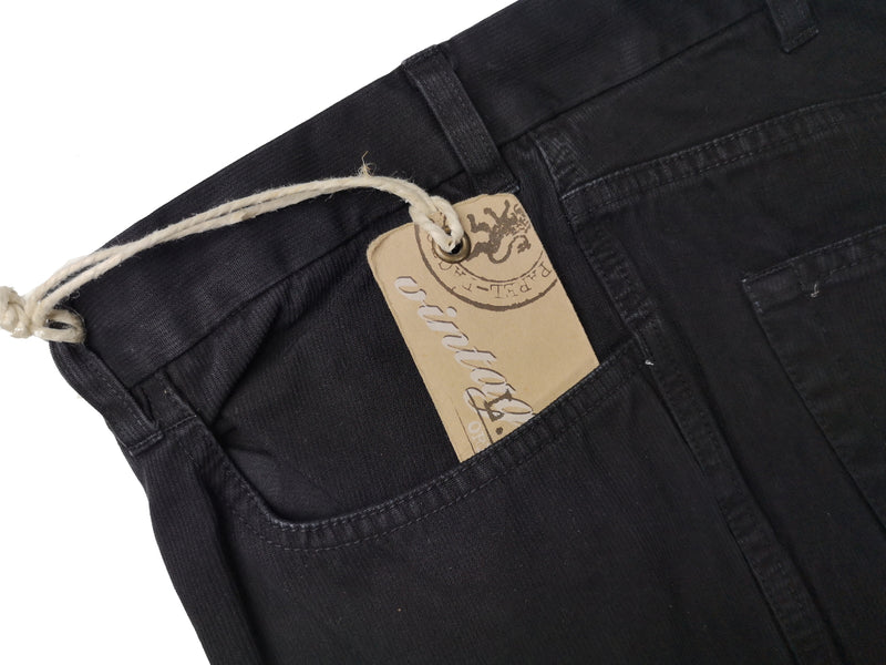 LBM 1911 Jeans 35/36 Washed Black Straight leg Cotton