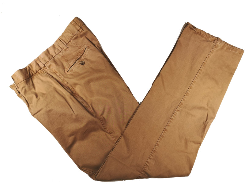 LBM 1911 Trousers 35 Washed Tan Pleated front Full Leg Cotton
