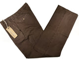 LBM 1911 Trousers 35/36 Washed Brown Flat front Full Leg Cotton