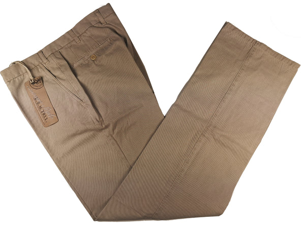 LBM 1911 Trousers 36 Faded Beige Flat front Full Leg Cotton Canvas