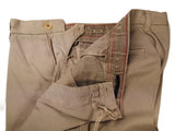 LBM 1911 Trousers 36 Faded Beige Flat front Full Leg Cotton Canvas