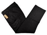 LBM 1911 Cargo Trousers 33/34 Black Flat front Full Leg Cotton Twill