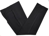 Luigi Bianchi Tuxedo 48R Black 2-button Cerruti wool