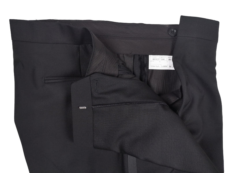Lubiam Luigi Bianchi Tuxedo 41S Black 1-button Pure wool