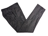 Christian Lacroix LBM Vested Tuxedo 38/39 Dark Burgundy Jacquard Shawl 1-button Silk