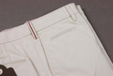 PT01 Trousers: 34, Beige, flat front, cotton/elastane