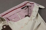 PT01 Trousers: 34, Beige, flat front, cotton/elastane
