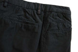 PT01 Trousers: 35/36, Washed black microcheck, flat front, cotton/elastane
