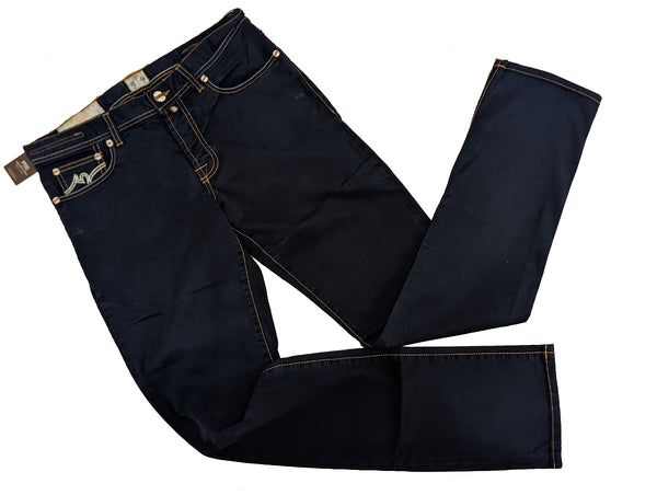 PT05 Jeans: 34, Washed navy blue, 5-pocket, cotton/elastane