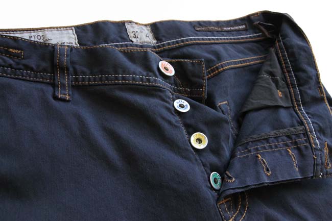 PT05 Jeans: 32, Washed navy blue, 5-pocket, cotton/elastane