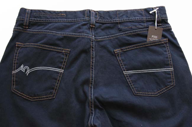 PT05 Jeans: 35, Washed navy blue, 5-pocket, cotton/elastane