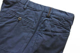 PT01 Trousers: 31/32, Navy blue micro stripe, flat front, cotton