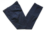 PT01 Trousers: 38/39, Washed navy blue, flat front, cotton