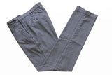PT01 Trousers: 33/34, Blue melange, flat front, cotton/polyester