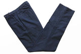 PT01 Trousers: 37/38, Solid navy with side strip, flat front, cotton/elastane