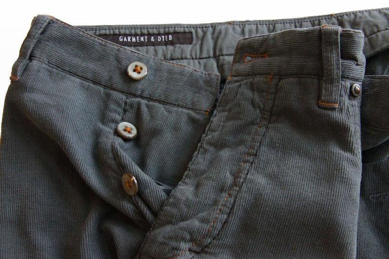 PT01 Jeans: 34 Grey 5-pocket, cotton corduroy