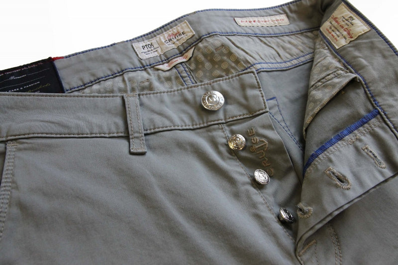 PT05 Jeans: 33, grey, 5-pocket slim fit cotton/elastane
