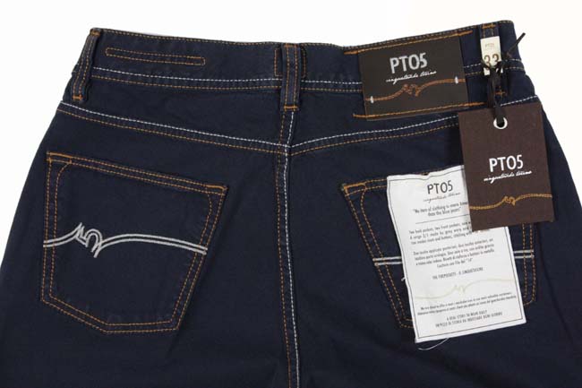 PT05 Jeans: 33, Dark Blue, 5-pocket, cotton/elastan