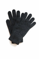 The Wardrobe Gloves Charcoal One size Pure cashmere