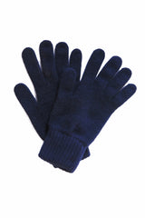 The Wardrobe Gloves Navy One size Pure cashmere