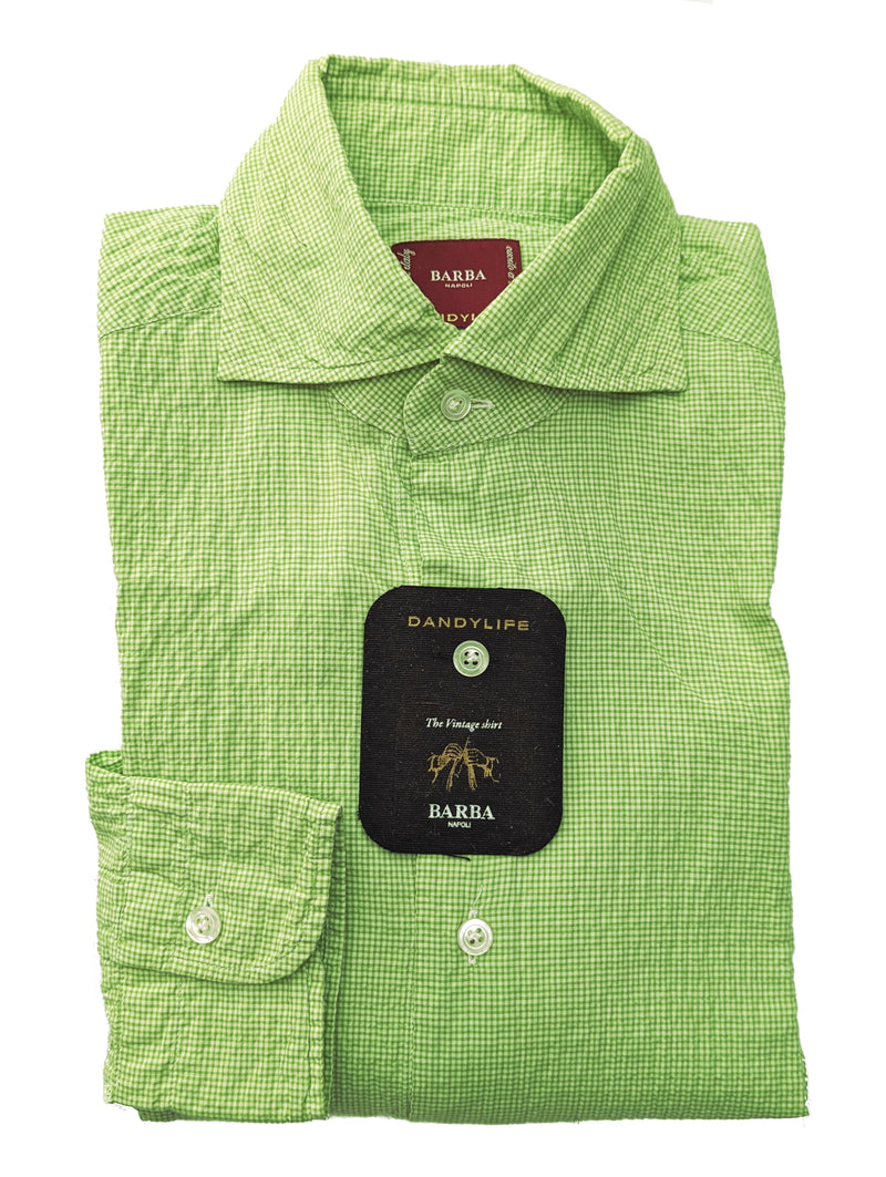 barba dress shirt Barba Napoli Blue Cotton Shirt