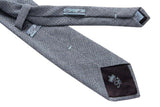 Battisti Tie: Pale blue melange, pure wool