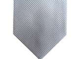 Battisti Tie: Soft light blue weave, hidden pocket, pure silk