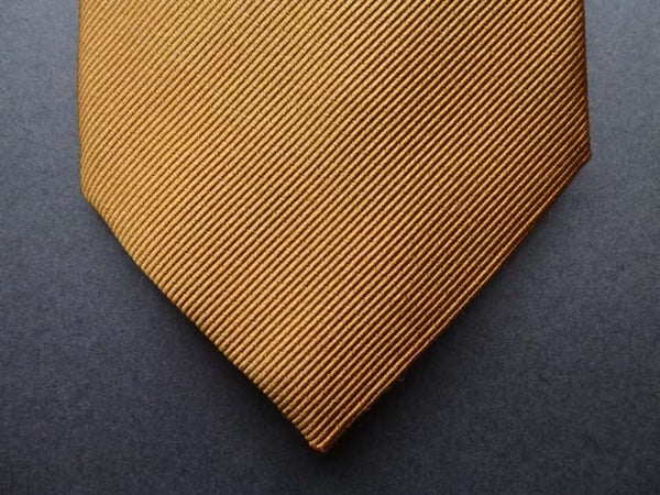 Battisti Tie: Solid bronze twill, pure silk