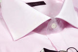 Benjamin Dress Shirt: Pale Pink, medium spread collar, pure cotton
