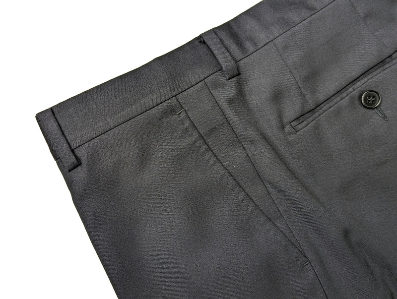 Benjamin Suit Black 2-Button Wool/Cashmere