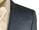 Benjamin Sport Coat Ocean Blue-Green 2-button Soft Shoulder REDA Wool Hopsack