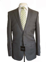 Benjamin Sartorial Suit: Medium Gray, 2-button Classico model, super 140's wool