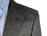 Benjamin Suit Mid Charcoal 2-Button REDA Wool Flannel