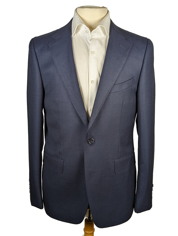 Benjamin Suit Dark Blue 2-Button Loro Piana Wool