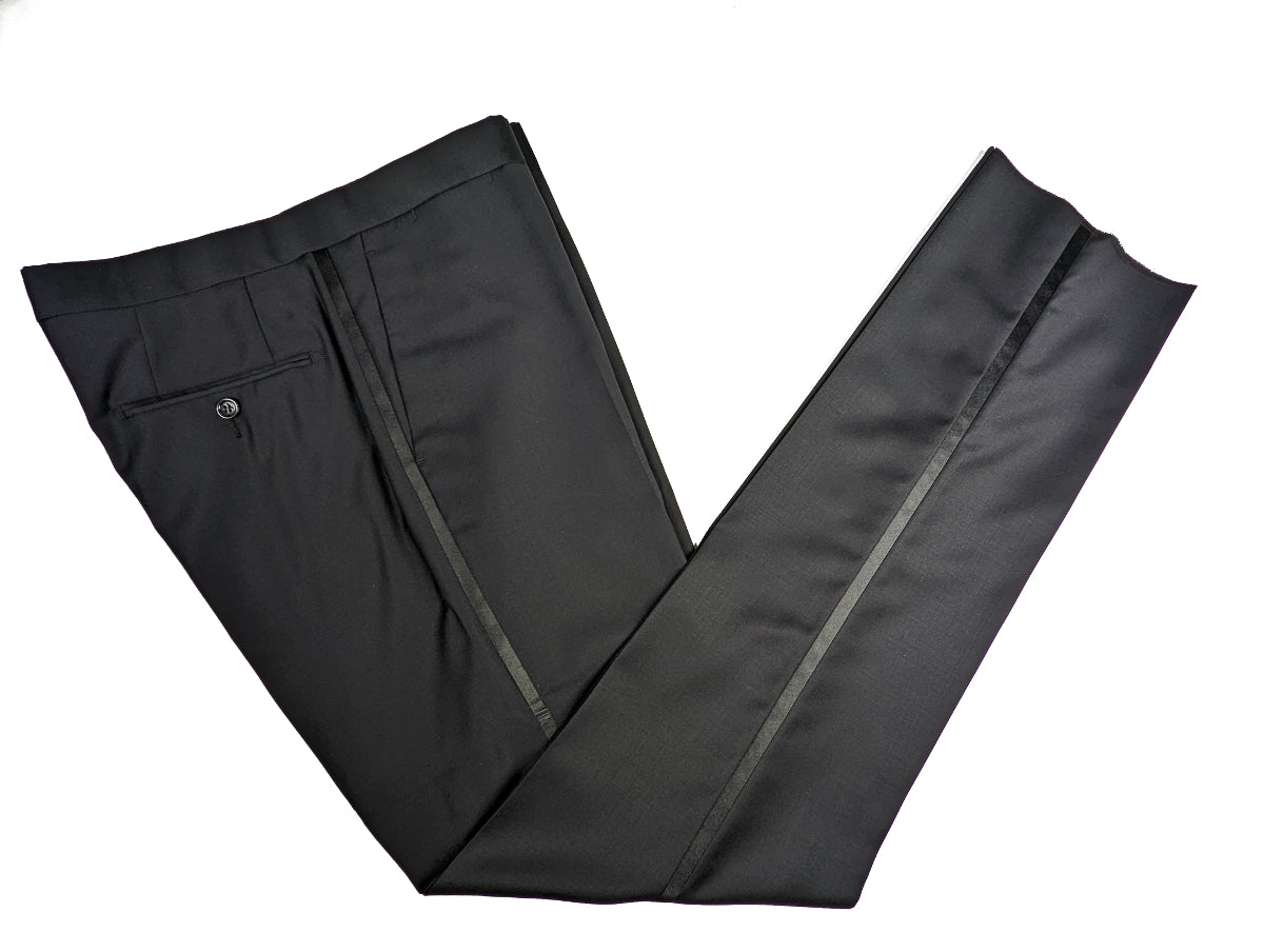 Benjamin Sample Tuxedo Black 1-button superfine wool/cashmere ...