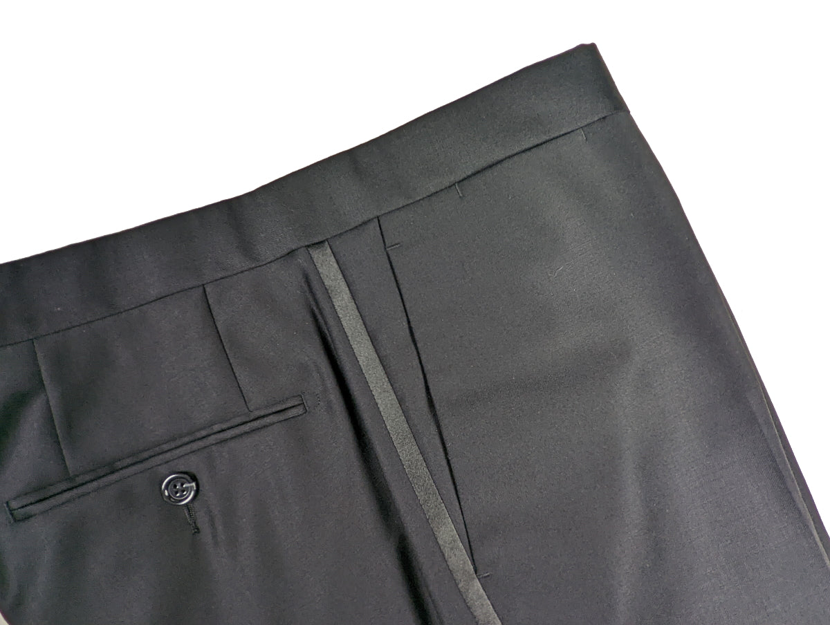 Benjamin Sample Tuxedo Black 1-button superfine wool/cashmere ...