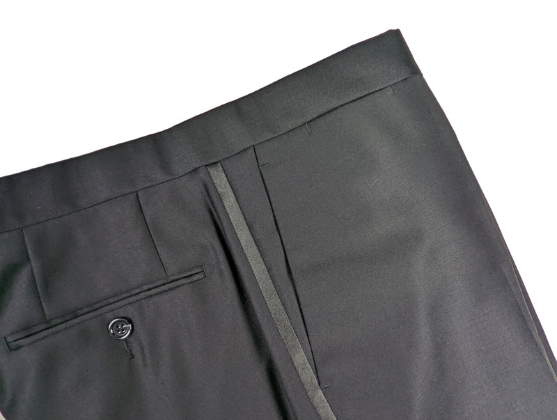 Benjamin Sample Tuxedo Black 1-button superfine wool/cashmere