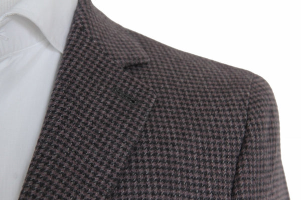 Final Sale Bella Spalla Sport Coat: Mauve & Gray Check