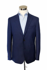 Benjamin Sport Coat: French Blue, French blue, 2-button, pure wool - Reda